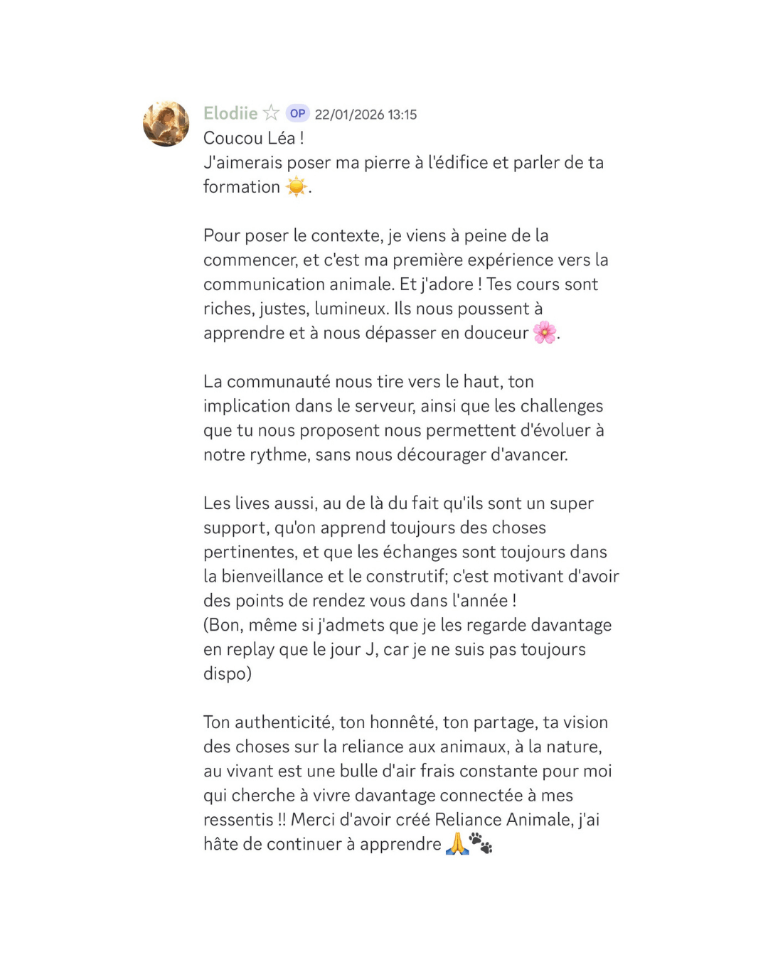 formation en ligne communication animale Instinctiva